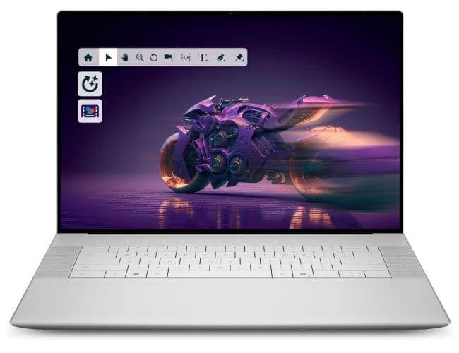 Dell XPS Laptop - Silver, Thin Bezel Display