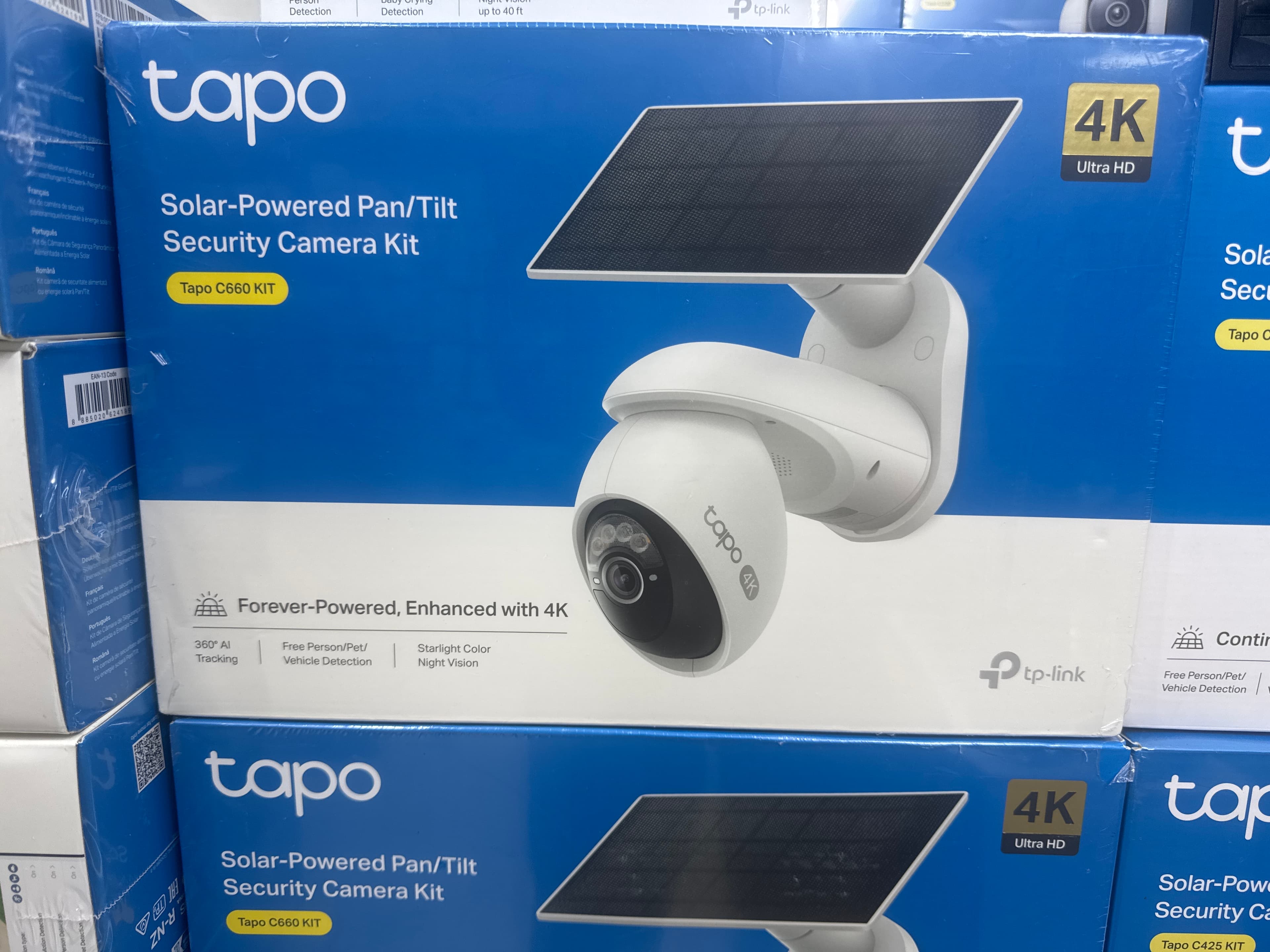 Tapo c660kit solar powered
