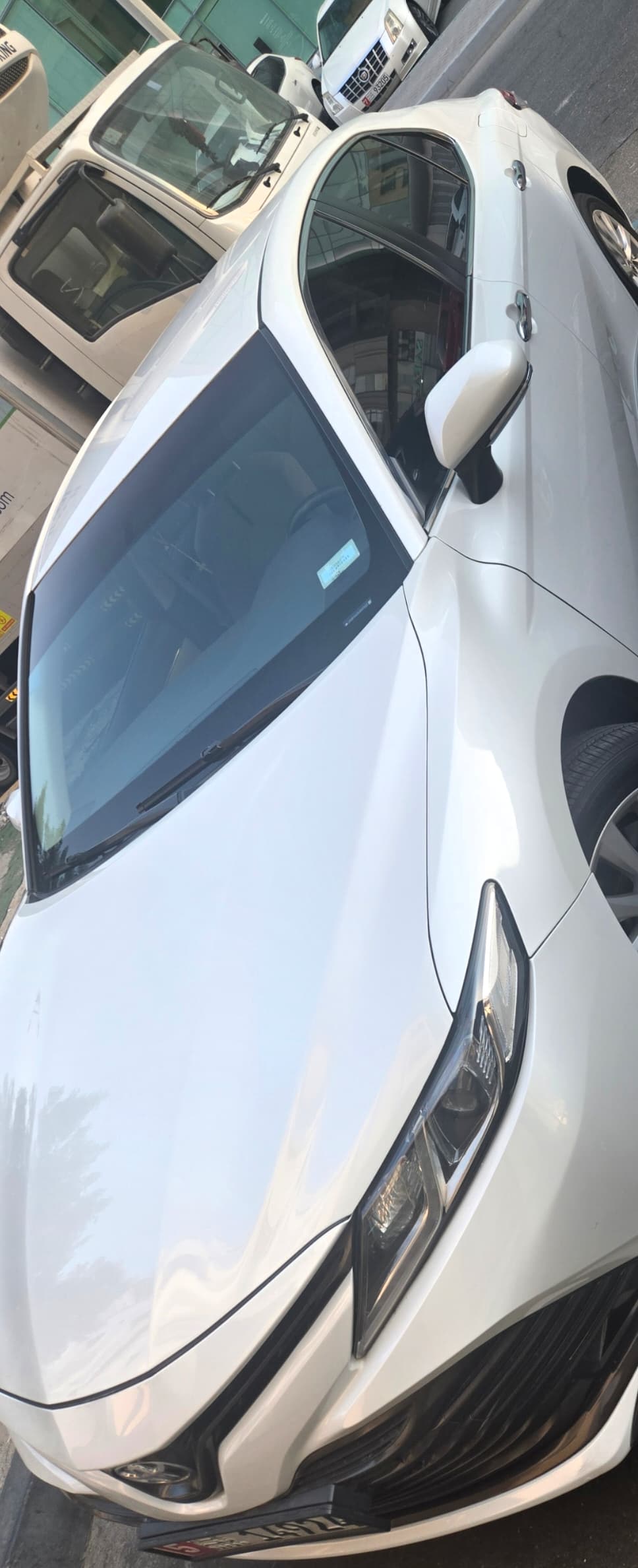 White Toyota Camry Sedan - Excellent Condition